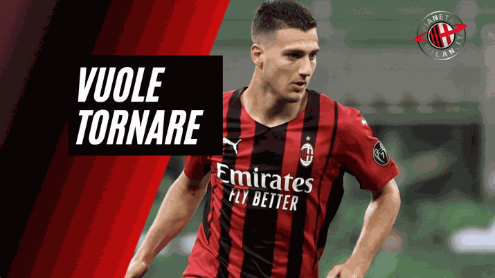 Diogo Dalot, terzino destro del Manchester United, nell'ultimo anno all'AC Milan (Getty Images) Diogo Dalot, terzino destro del Manchester United, nell'ultimo anno all'AC Milan (Getty Images)