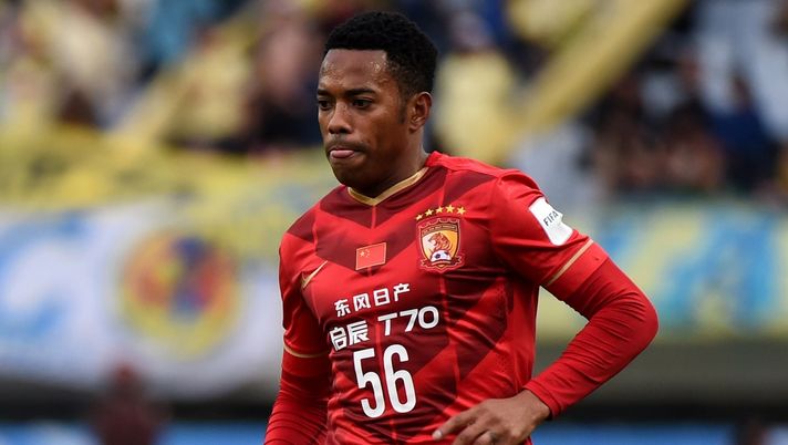 Robinho, qui con la maglia del Guangzhou Evergrande (credits: GETTY Images) 