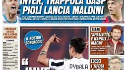 Prima Pagina, Tuttosport: “Inter, trappola Gasp. Pioli lancia Maldini”
