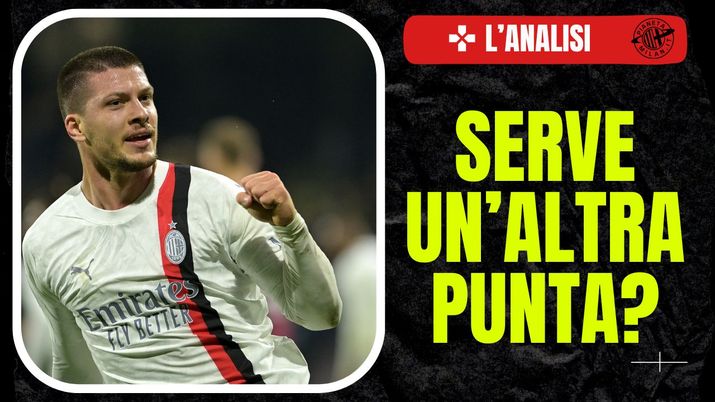 Luka Jovic (attaccante AC Milan), qui durante Salernitana-Milan 2-2 (Serie A 2023-2024) | News (Getty Images) Luka Jovic AC Milan Salernitana-Milan 2-2 Serie A 2023-2024