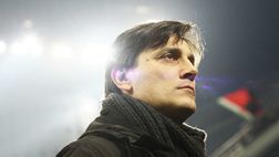 Ingoia amaro il tecnico del Milan, Vincenzo Montella, al termine della gara persa, in maniera