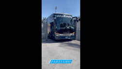 VIDEO Virtus Entella, verso Palermo: le immagini della partenza dei liguri di Volpe