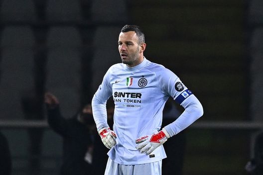 Getty Images Handanovic: “Vittoria di carattere. Vincere con la Juve non è come vincere con le altre”- immagine 2
