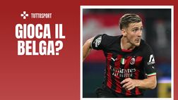 Milan-Napoli: possibile inserimento di Saelemaekers al posto di Leao