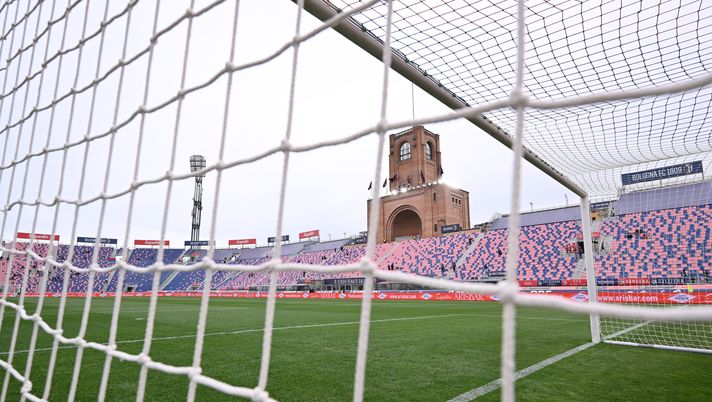 BOLOGNA, ITALY - APRIL 01: A general view inside the stadium prior to the Serie A TIM match between Bologna FC and US Salernitana at Stadio Renato Dall'Ara on April 01, 2024 in Bologna, Italy. (Photo by Alessandro Sabattini/Getty Images) Bologna-Monza, Dall’Ara a quota 23mila - immagine 1