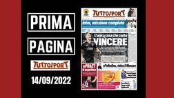 Prima pagina Tuttosport: “Juve, l’unica cosa che conta è vincere”
