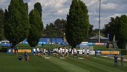 Appiano – Oggi il primo allenamento dell’Inter in vista del Sassuolo