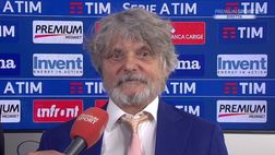 Samp-Roma, un tifoso a Ferrero: “Attaccate ar c….”. Il presidente non ci sta e risponde per le rime