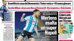 Prima Pagina, Corriere dello Sport: “Juve, è una resa! Scatto Milan che vince con Ibra a Firenze, Inter a -6”
