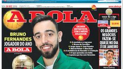Serie A, ti ricordi Bruno Fernandes? Eletto giocatore dell’anno in Portogallo