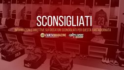 Consigli Fantacalcio 1a giornata – Gli sconsigliati Fantamagazine
