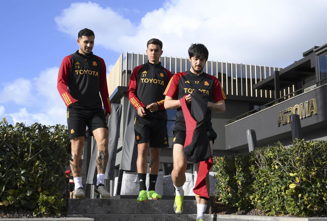 Roma, la rifinitura alla vigilia del Brighton – FOTOGALLERY - immagine 55