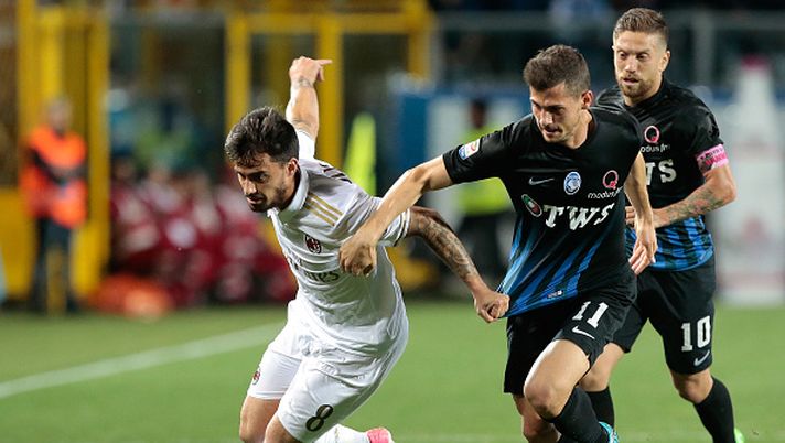 Suso in Atalanta-Milan, Getty Images