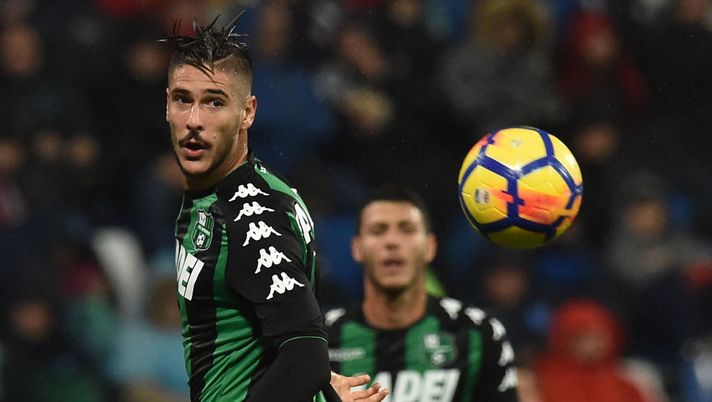 Diego Falcinelli of US Sassuolo  