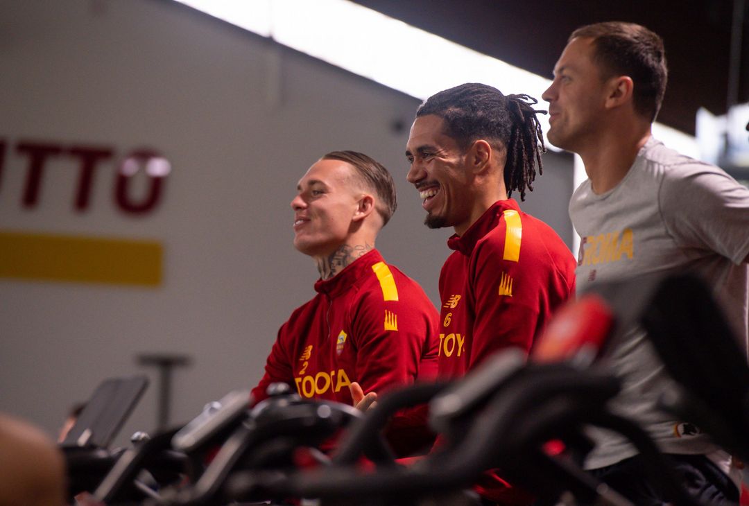 Roma, l’allenamento dopo la vittoria con la Real Sociedad: c’è Pisilli – FOTO GALLERY- immagine 1