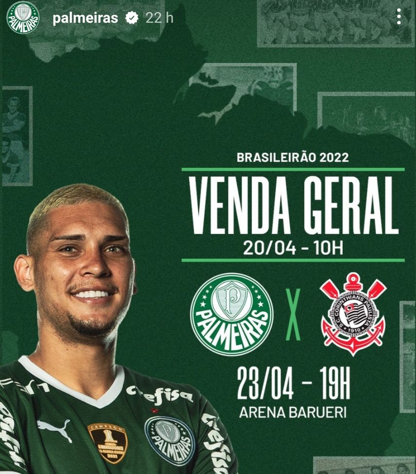 Derby paulista dai due volti: Palmeiras quindicesimo e Corinthians capolista- immagine 2