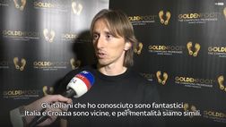 Modric: “Seguo la Serie A, ci sono molti croati. Futuro? L’Italia mi piace, vedremo…”