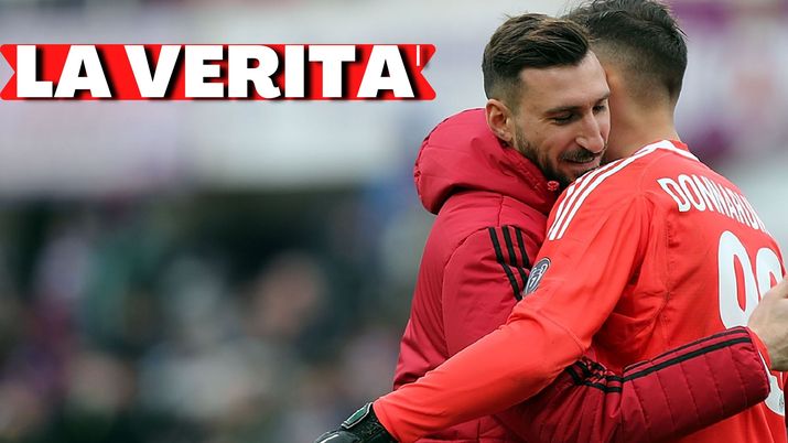 Antonio e Gianluigi Gigio Donnarumma (portieri AC Milan)) | AC Calciomercato Milan News (Getty Images) 