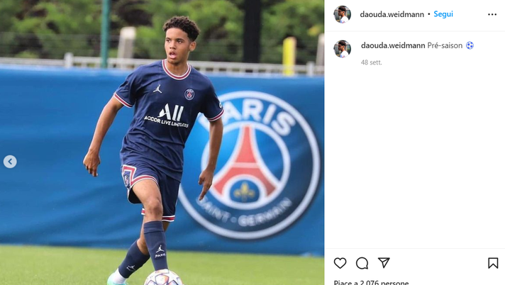 Dalla Francia: Torino vicino a Daouda Weidmann, centrocampista del PSG - immagine 1