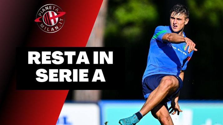 Lorenzo Colombo, attaccante del Milan vicino al Lecce (getty images) Lorenzo Colombo, attaccante del Milan vicino al Lecce (getty images)