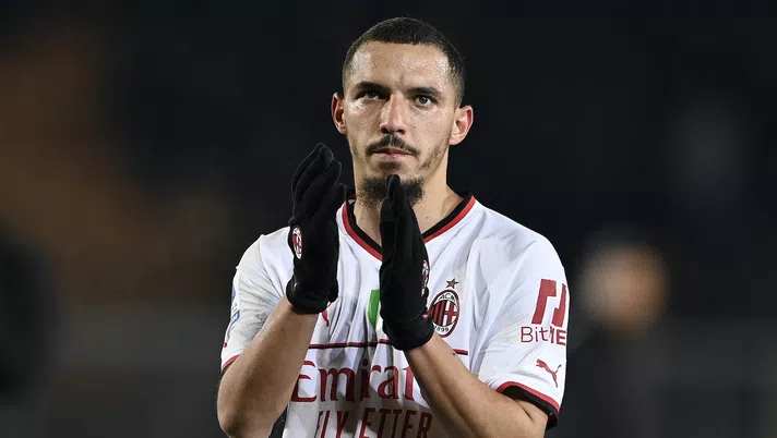 Ismaël Bennacer AC Milan Lecce-Milan 2-2 Serie A 2022-2023