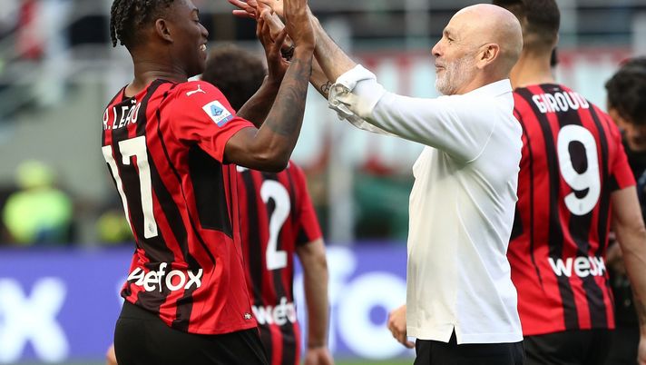 Stefano Pioli Rafael Leao