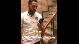 VIDEO / Nazionale, Balotelli è incontenibile e ne fa le spese pure D’Ambrosio