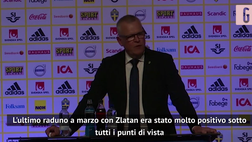 VIDEO Svezia, Ibrahimovic salta gli Europei. Il CT Andersson: “Ho parlato con Zlatan, vi dico tutto”