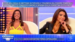 Siparietto trash tra la Britto e la Ferrera: “Sei rifatta”, “Mi hai bloccata sui social”