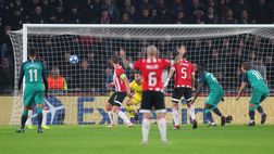 Eurorivali – PSV, è 11 su 11: steso il Vitesse. Sfida lanciata in Champions al Tottenham