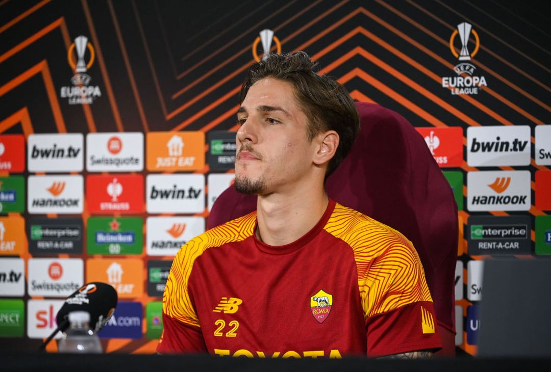Roma-Helsinki, Mourinho e Zaniolo in conferenza stampa – FOTO GALLERY - immagine 6
