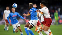 Napoli, Osimhen: è lesione. Stop di un mese