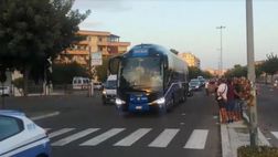VIDEO / Dopo la vittoria col Crotone, l’Inter lascia lo Scida per tornare a Milano