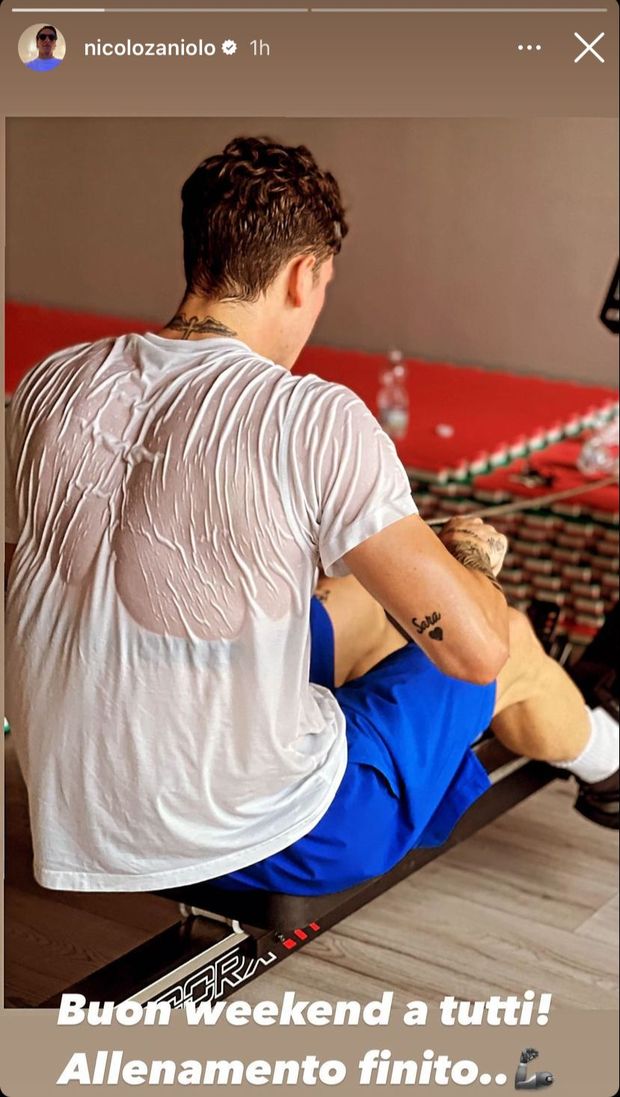 Roma, Zaniolo si allena senza sosta in attesa del ritiro: “Buon weekend a tutti”- immagine 3