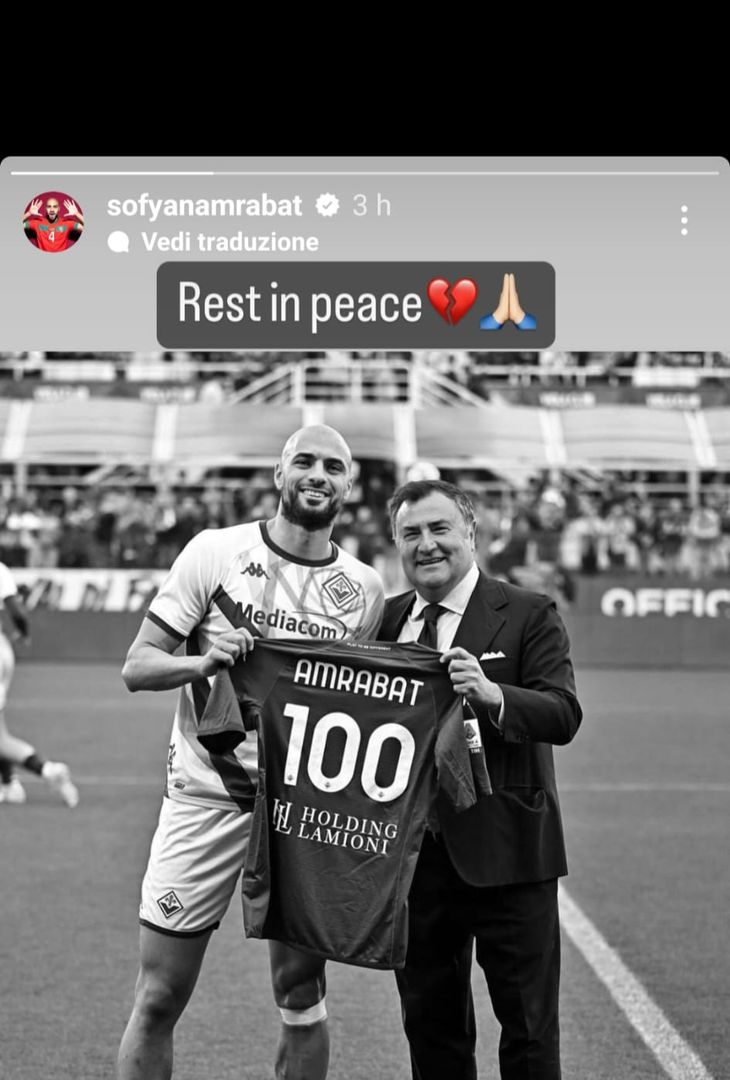 GALLERY – Le reazioni dei giocatori della Fiorentina alla scomparsa di Barone - immagine 19