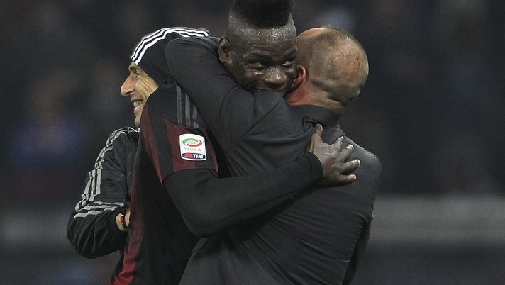 Mario Balotelli Cristian Brocchi Milan