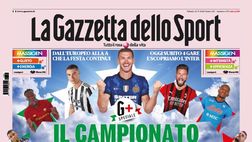 Prima Pagina, La Gazzetta dello Sport: “Il campionato dei campioni”