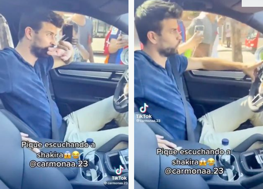 Torna a casa dall’allenamento, Piqué sorpreso ad ascoltare la canzone dell’ex Shakira in auto- immagine 2