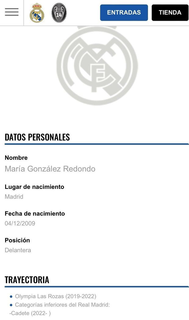 Maria la blanca: la figlia di Raul per chi poteva firmare? Per il Real Madrid!- immagine 3