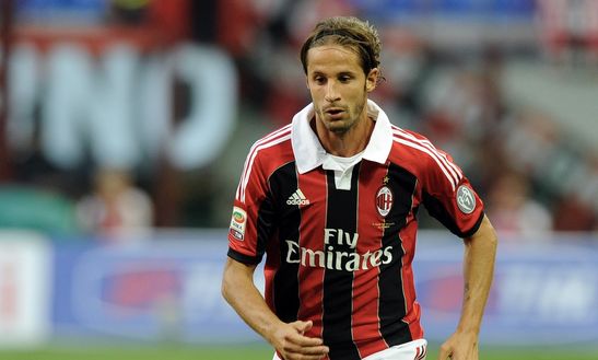 Luca Antonini (ex AC Milan), qui in Milan-Sampdoria 0-1 (Serie A 2012-2013) | News (Getty Images) Luca Antonini AC Milan