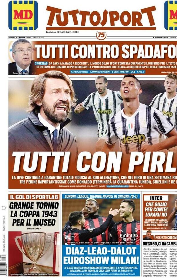 Calcio, Rassegna Stampa Dei Principali Quotidiani Italiani Ed Europei ...