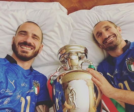 Bonucci e Chiellini Bonucci e Chiellini