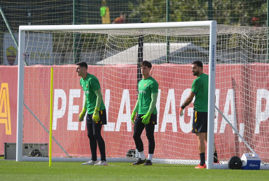 Trigoria, la rifinitura prima della partenza per Helsinki – FOTO GALLERY - immagine 21