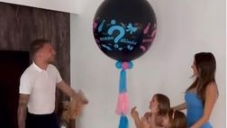 VIDEO / Ciro Immobile e la moglie rivelano il sesso del loro quarto figlio