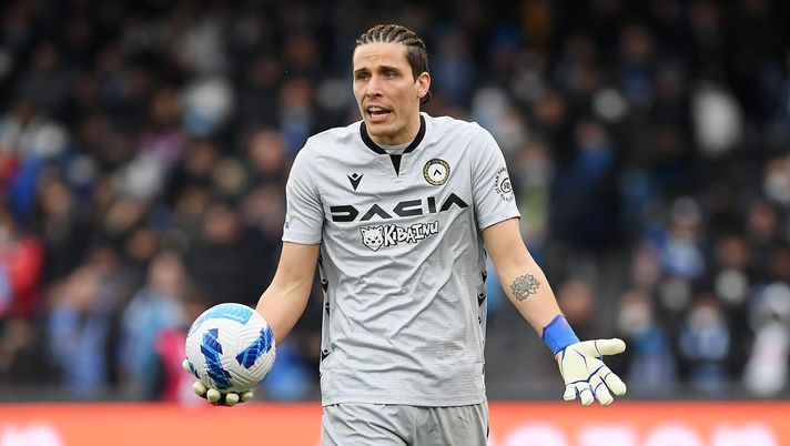 Marco Silvestri, portiere dell'Udinese, ha rilasciato delle dichiarazioni su Mike Maignan, prossimo avversario in campionato (getty images)