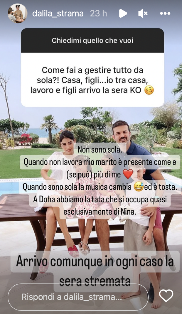 Un fan a Dalila Stramaccioni: “Come fai a fare tutto da sola?”. Lei risponde- immagine 2