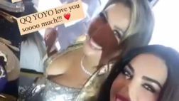 VIDEO / Compleanno in famiglia, l’abito dell’ex di Sneijder è mozzafiato