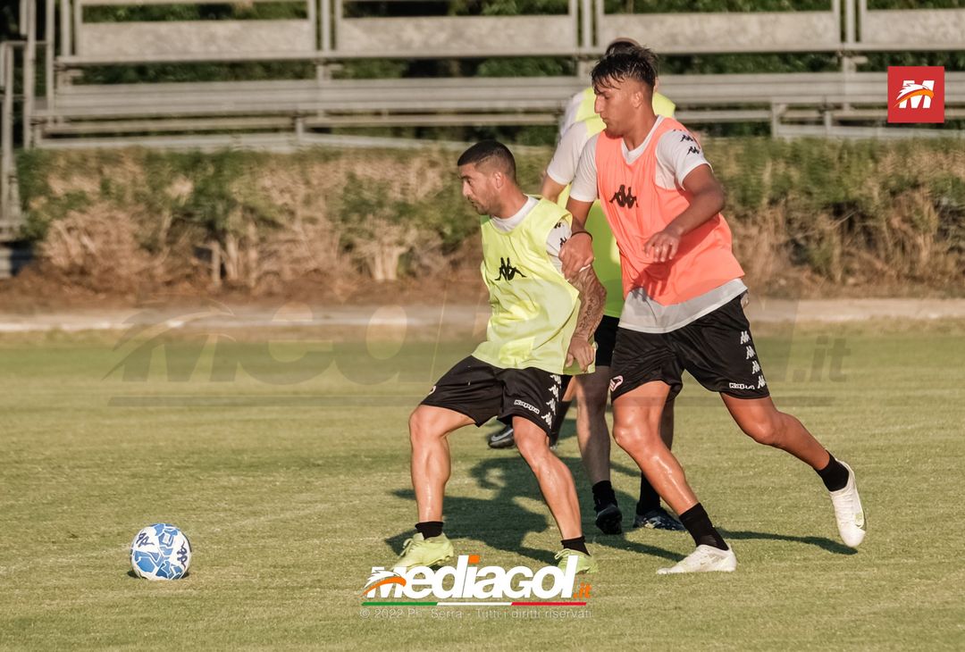 FOTO RITIRO PALERMO, la squadra di mister Baldini si allena a Boccadifalco (Gallery) - immagine 102