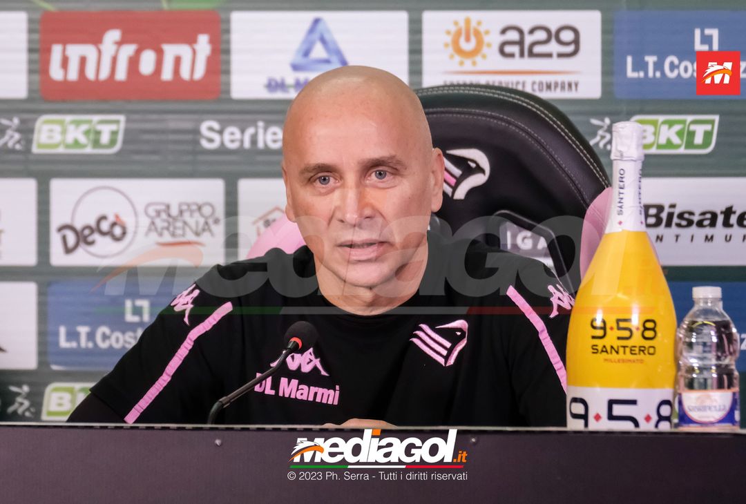 FOTO PALERMO, verso il Bari: Mister Corini in sala stampa (Gallery) - immagine 22