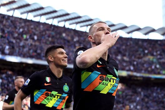 Inter Dzeko (getty images) Inter Dzeko